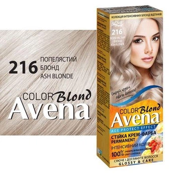Стойкая крем-краска для волос Acme Color Avena Blond Color 216 Пепельный блонд 133 мл
