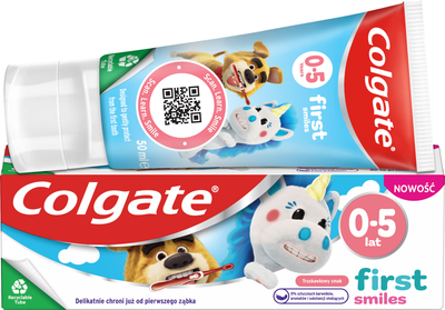 Дитяча зубна паста Colgate Kids для дітей 0-5 років 50 мл (8718951610583)