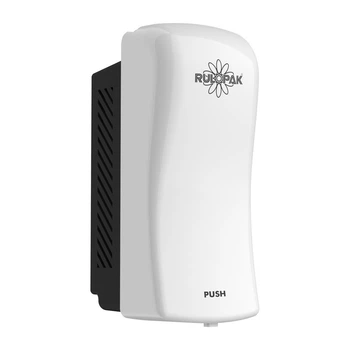 Диспенсер Rulopak для пінного мила 800мл, пластиковий, білий, 24,5 * 10 * 13см.