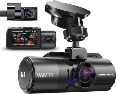 Відеореєстратор VANTRUE N4 Чорний Factory Recertified g2