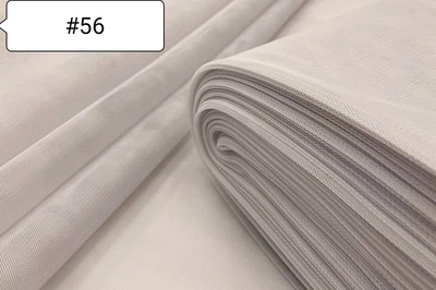 Тканина Фатин Світло Сірий №56