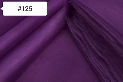 Тканина Фатин Сливовий №125