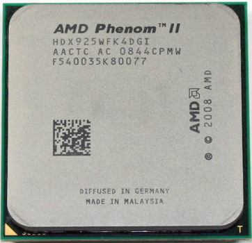 Процесор AMD Phenom II X4 925 2.8 GHz 95W Б/В