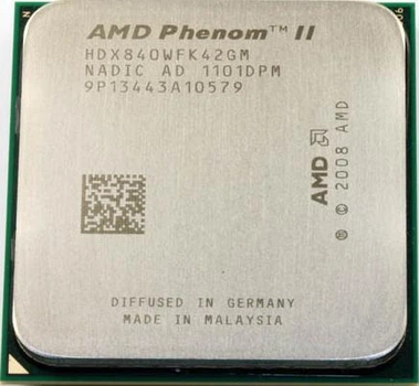 Процесор AMD Phenom II X4 840 3.2 GHz 95W HDX840WFK42GM Б/В