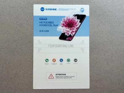 Защитная пленка гидрогелиевая Sunshine для OnePlus 7 Pro полностью прозрачная, с полной поклейкой по всей площади