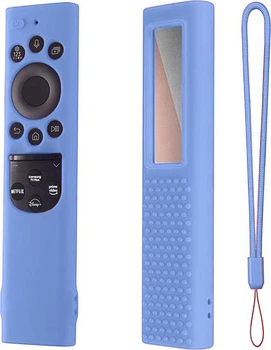 Чехол для пульта Samsung Smart TV BN59-01311B \ BN59-01327 (2022) Glow Blue (37769)
