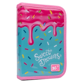 Пенал школьный YES HP-02 Sweet cream 533111