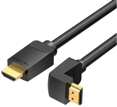 Кабель Vention HDMI 2.0 4K 60Hz Male to Male Adapter 270° Degree Правый 1.5 м (AAQBG)