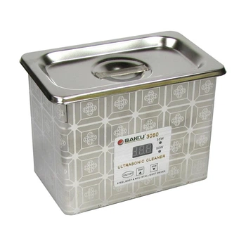 Ультразвукова ванна Baku BK3050 у металевому корпусі (дворежимна 30W/50W, 0.7L)