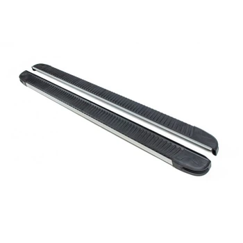 Бокові пороги Fullmond (2 шт., алюміній) для BMW X5 E-70 2007-2013 рр brr674+ful193