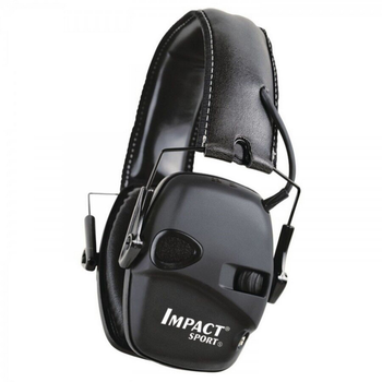 Активные наушники Howard Impact Sport Earmuff Tactical Черный