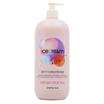 Питательный кондиционер для сухих и поврежденных волос Inebrya Ice Cream Dry-T Conditioner, 1000 мл