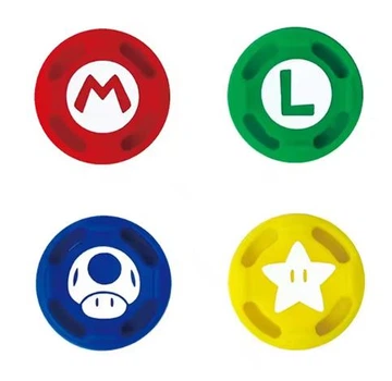 Силиконовые накладки на стики Super Mario (4в1) для Nintendo Switch / Switch OLED / Switch LITE [447689012]