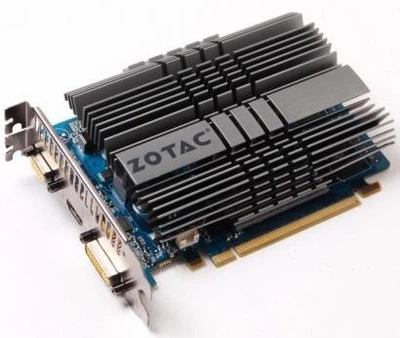 Видеокарта ZOTAC PCI-Ex NVIDIA GeFORCE GT 220 1 GB DDR2 ( 128 BIT ) ( DVI, VGA, HDMI ) Б/У