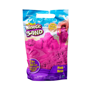 Пісок для дитячої творчості- Kinetic Sand Colour рожевий 907 g 71453Pi