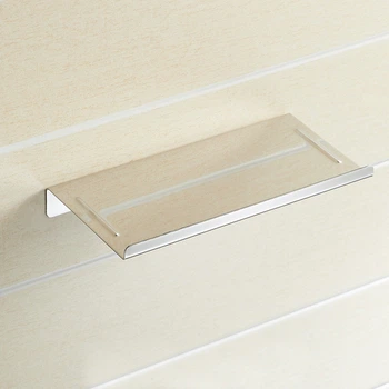 Мини-полочка из нержавейки для ванной и туалета CanSteel D18 (10cm) SUS304 Зеркальная