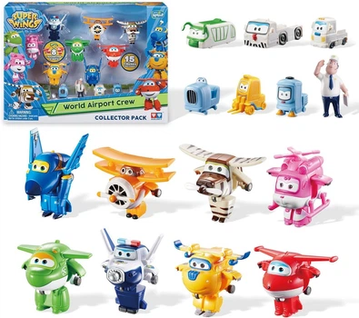 Ігровий набір Super Wings Toys, Transformer Супер Крила 15 фігурок
