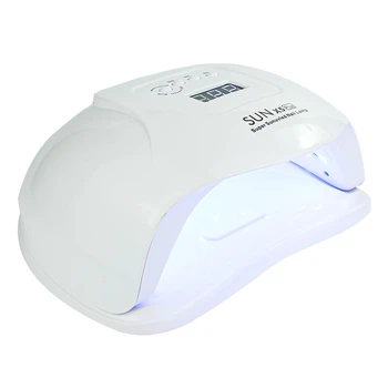 Лампа манікюрна для полімеризації гель лаку Sun 5 Pro на обидві руки 72W (сушка для нігтів)