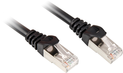 Patchcord Sharkoon Cat 6 S/FTP 15 m Czarny (4044951020386)