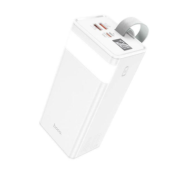 Зовнішній портативний акумулятор Павербанк HOCO J86 Powermaster 40000mAh 22.5W 2USB/1Type-C зі швидкою зарядкою QC3.0+PD3.0 White