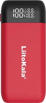 Зарядний пристрій LiitoKala Lii-MP2 PowerBank QC3.0 PD3.0 Red (Lii-MP2RD)