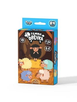 Карткова гра "Темна овечка" укр DANKO TOYS ТО-01-01U (2000903604860)