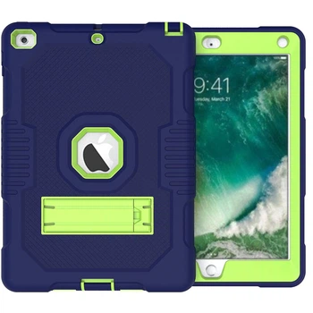 Чехол ARM Standart Apple iPad 7 (2019) 10.2" противоударный с откидной подставкой Blue/Green