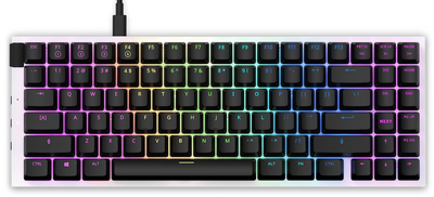 Клавіатура NZXT Function MiniTKL /з підсвічуванням/червоні перемикачі (KB-175US-WRWH) Біла 285623