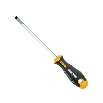 Отвертка слесарная Felo 3,0х0,5х80х86 мм, Ergonic, CrMoV сталь, хромированная 40003210 (11032)
