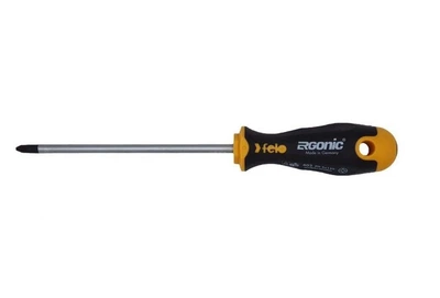 Отвертка слесарная Felo PH2х150х106 мм Ergonic, крестовая, CrMoV сталь, хромированная 40220510 (11047)