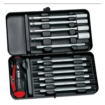 Набор отверток в чехле Felo-SMART Mechanik PH PZ Torx SW + спецручка 06091206 (14574)