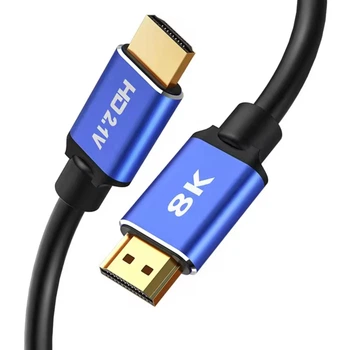 Кабель HDMI HDTV 8K@120Hz/60Hz 4K@144Hz/120Hz/60Hz 2 метра Stone ST-HD001-2M