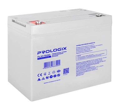 Аккумуляторная батарея GEL Prologix PL1275GEL 12V 75Ah