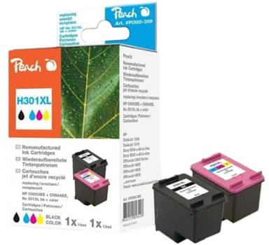 Zestaw tuszy Peach Multi Pack do Epson 945XL Black 87 ml + Color 51 ml (7640460540499)