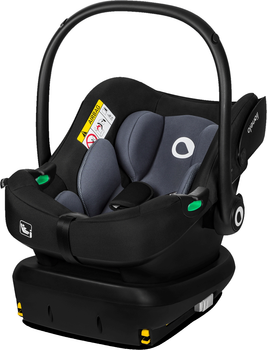 Дитяче автокрісло Lionelo Astrid I-Size Set Black Grey (LO-ASTRID I-SIZE SET BLACK GREY)