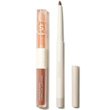 Набор для губ Sheglam Soft 90's Glam Lip liner And Lip Duo Set Pouty Nude