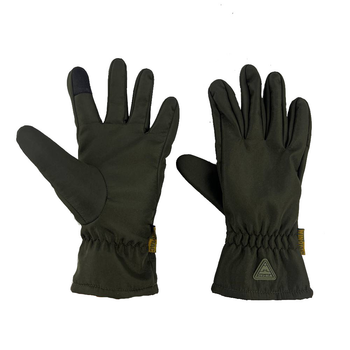 Тактичні рукавички WinTac Soft Shell Winter Olive S олива