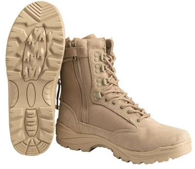 Берці Mil-tec khaki Tactical boots 38 койот 12822104