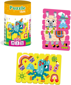 Puzzle-patyki Roter Kafer Cute 16 elementów RK1090-01 (5903858960265)