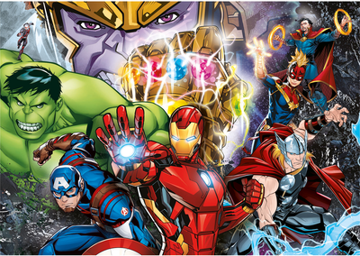 Puzzle Clementoni Avengers seria Brilliant 104 elementy 20181 (8005125201815)