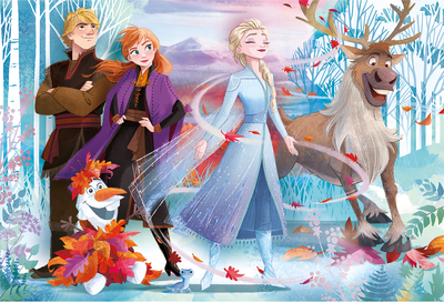 Puzzle Clementoni Frozen II seria MAXI 24 elementy (8005125285136)