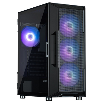 Корпус Zalman I3 Neo ARGB без БЖ, 2xUSB3.0, 1xUSB2.0, 4x120мм ARGB, VGA 355мм, LCS ready, TG Side Pa
