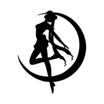 Наклейка на Авто / Мото / Витрину на Стекло Кузов " Аниме - Сейлор Мун - Sailor Moon " любой цвет