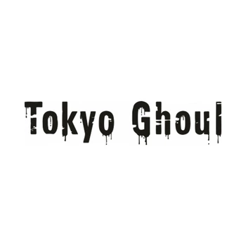 Наклейка на Авто / Мото / Витрину на Стекло Кузов " Аниме - Токийский гуль - лого - Tokyo Ghoul " любой цвет