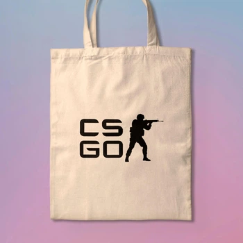 Еко-сумка, шопер з принтом Counter Strike Global Offensive CS:GO
