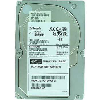 Жорсткий диск для сервера Seagate Cheetah 36Gb 10000rpm 8MB (ST336607LC) 3.5" SCSI БВ