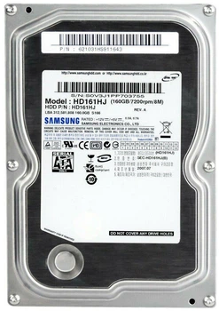 Жорсткий диск Samsung 160Gb 7200rpm 8MB (HD161HJ) 3.5" SATAII Б/В