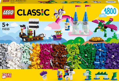 Конструктор LEGO Classic Всесвіт творчих фантазій 1800 деталей (11033)