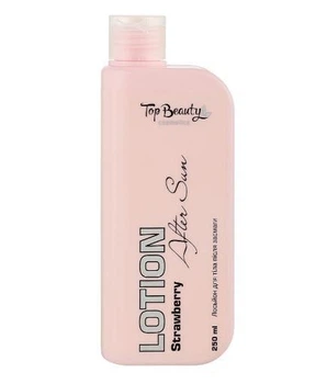 Лосьон после загара Top Beauty Strawberry с пантенолом и алоэ вера, 250 мл