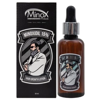 Лосьон для роста волос и бороды Minox minoxidil 15%, 50 мл